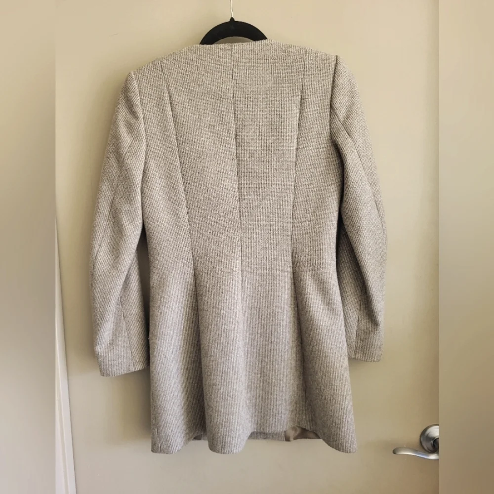 ZARA Made in Spain Longline Jacket - Picture 6 of 10